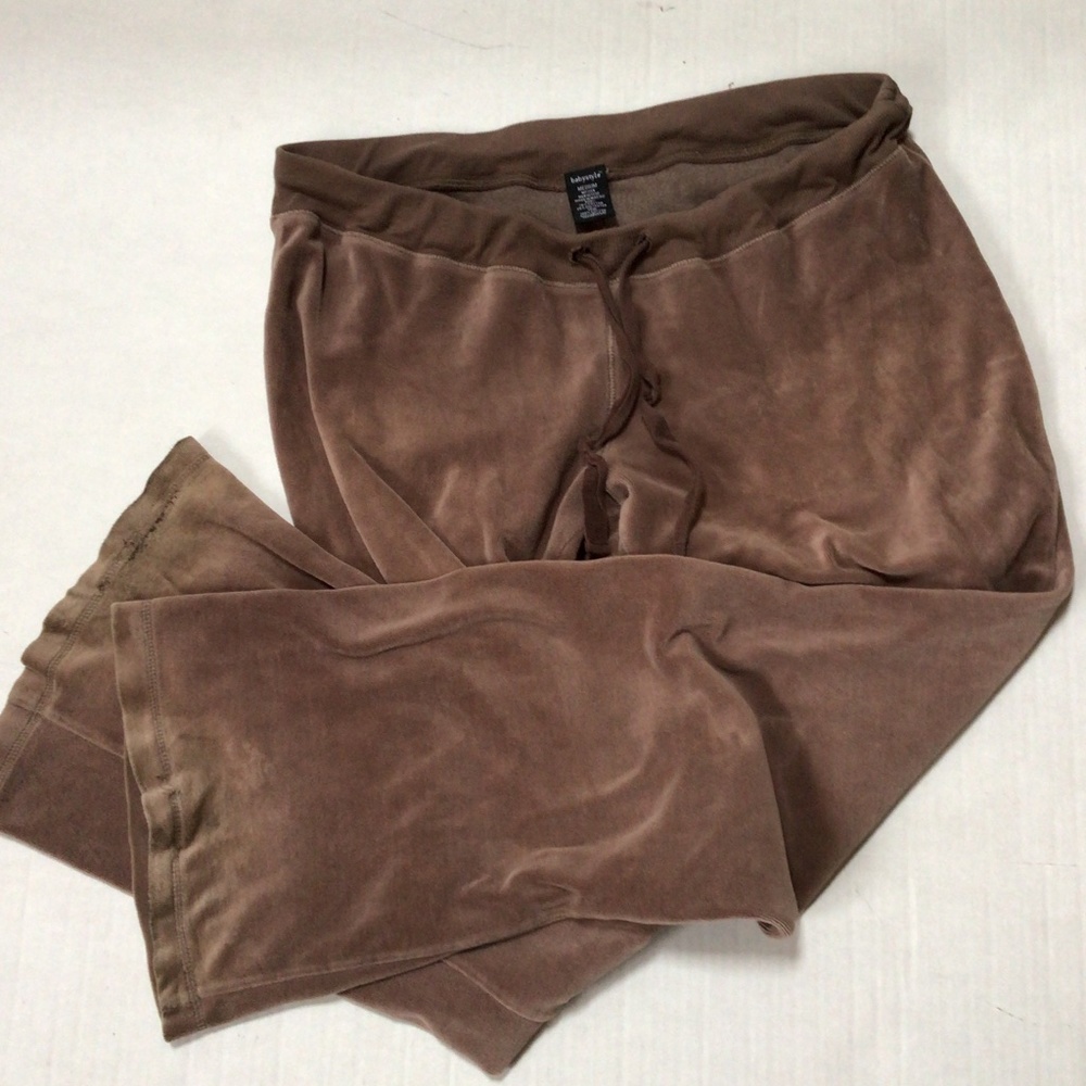 Babystyle Maternity Super Soft Velvet Pants Size M/M